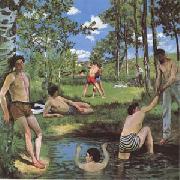 Frederic Baxille Bathers (mk09) oil painting
